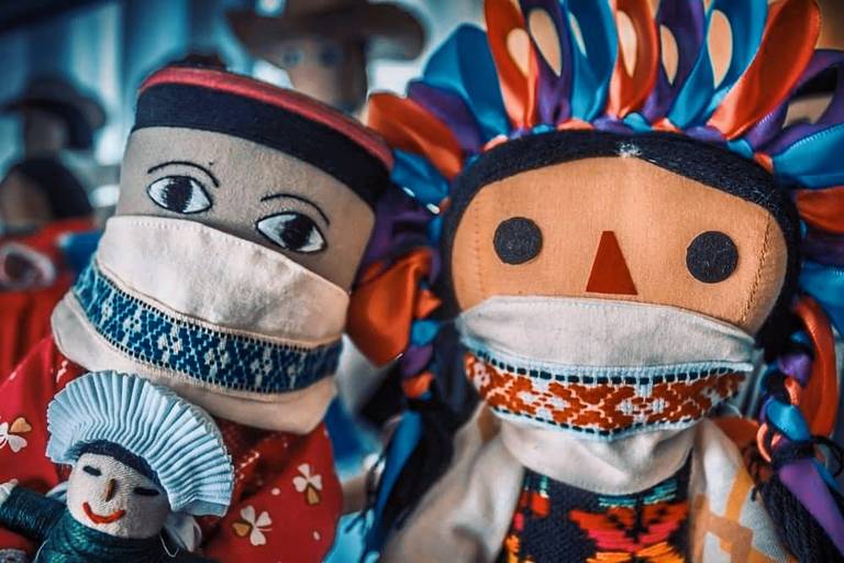 Muñecas de trapo de tradición otomí - El Sol de San Juan del Río | Noticias  Locales, Policiacas, de México, Querétaro y el Mundo